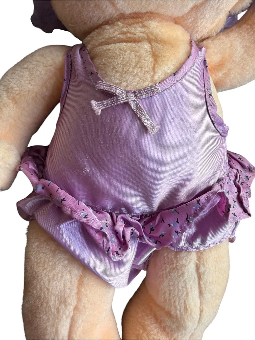 VTG 1985 Kenner Hugga Bunch Impkins Purple Hair Plush Doll 18" - Picture 8 of 12